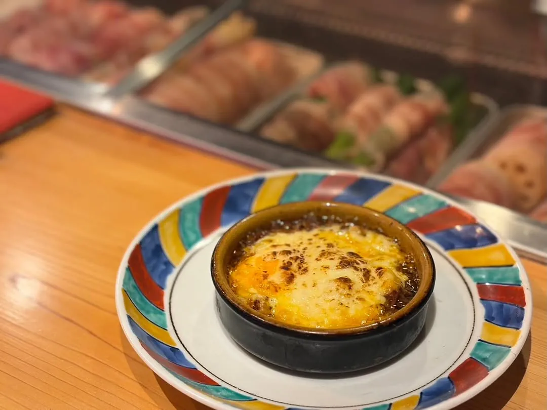 ドライカレーグラタン